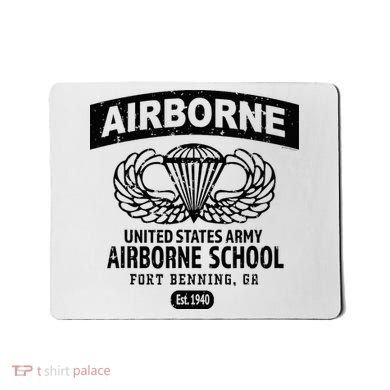 Army Airborne School Fort Benning Ga Mousepad