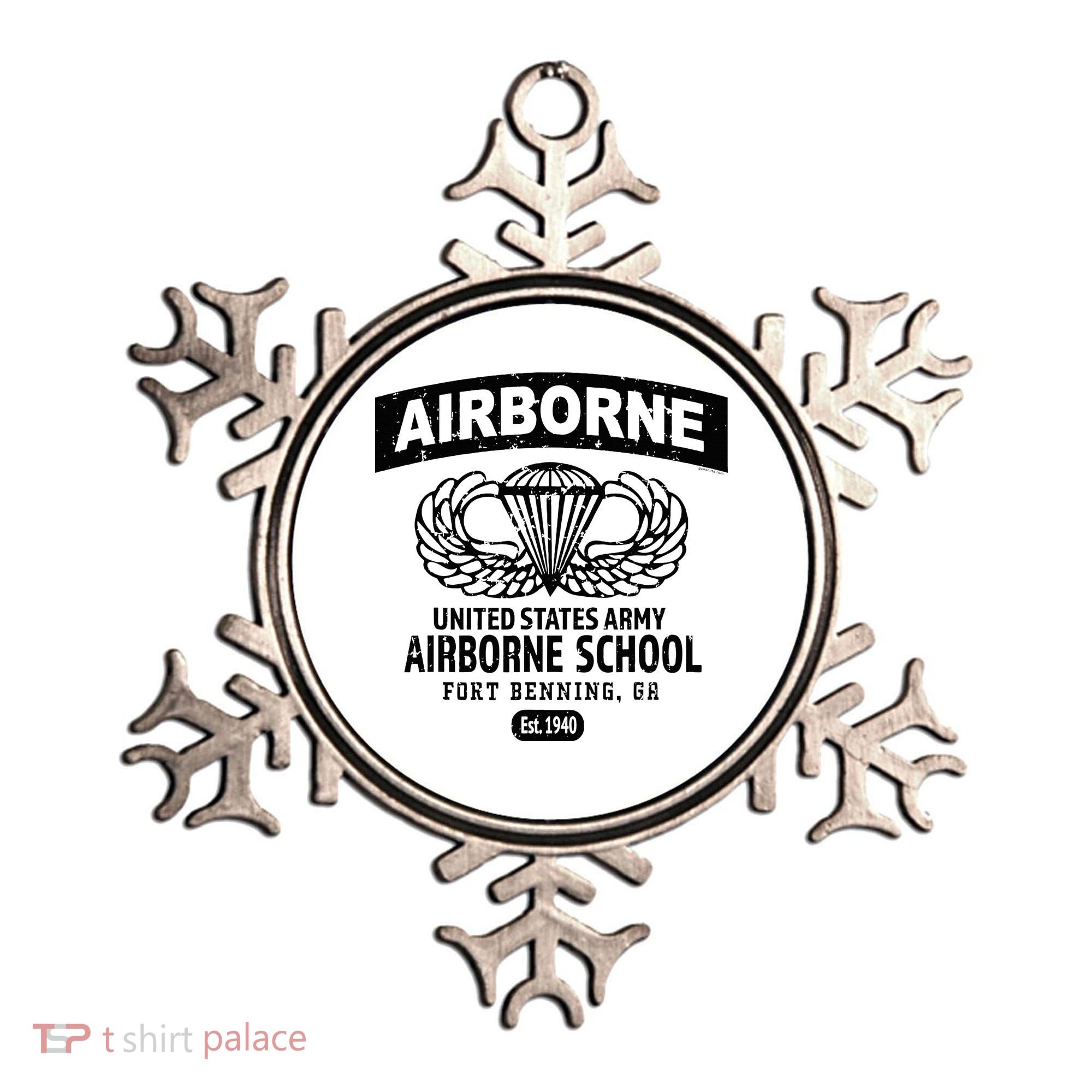 Army Airborne School Fort Benning Ga Ornament