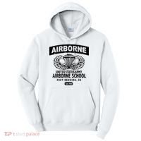 Army Airborne School Fort Benning Ga Tall Hoodie thumb 0