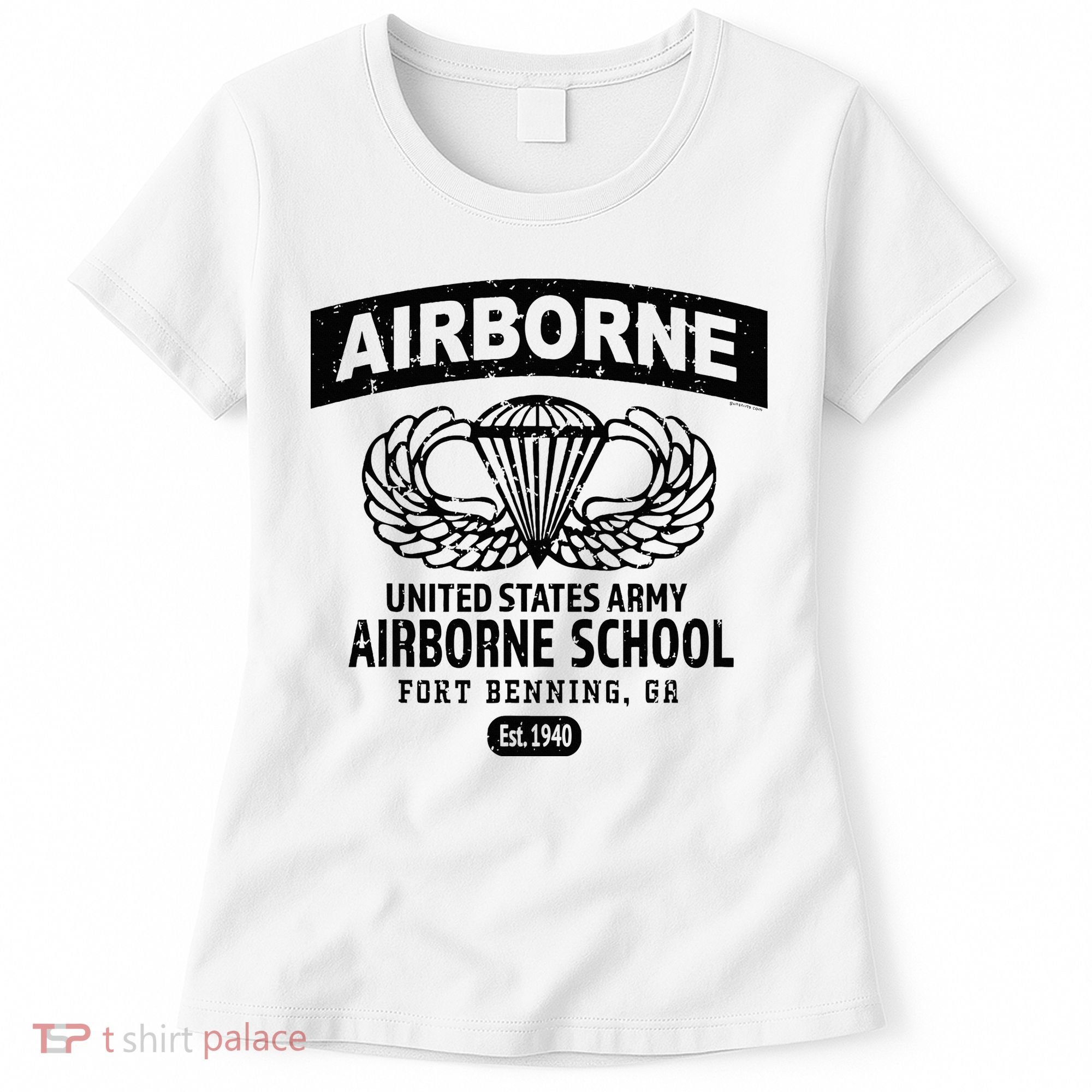 Army Airborne School Fort Benning Ga Women's T-Shirt