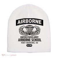 Army Airborne School Fort Benning Ga Short Acrylic Beanie thumb 0