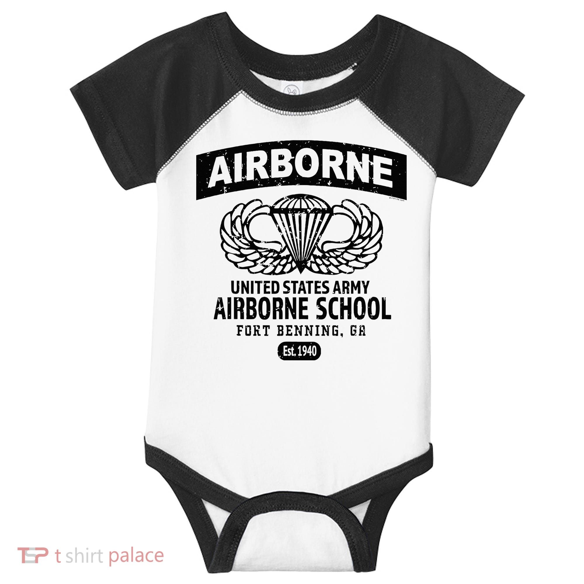 Army Airborne School Fort Benning Ga Infant Baby Jersey Bodysuit