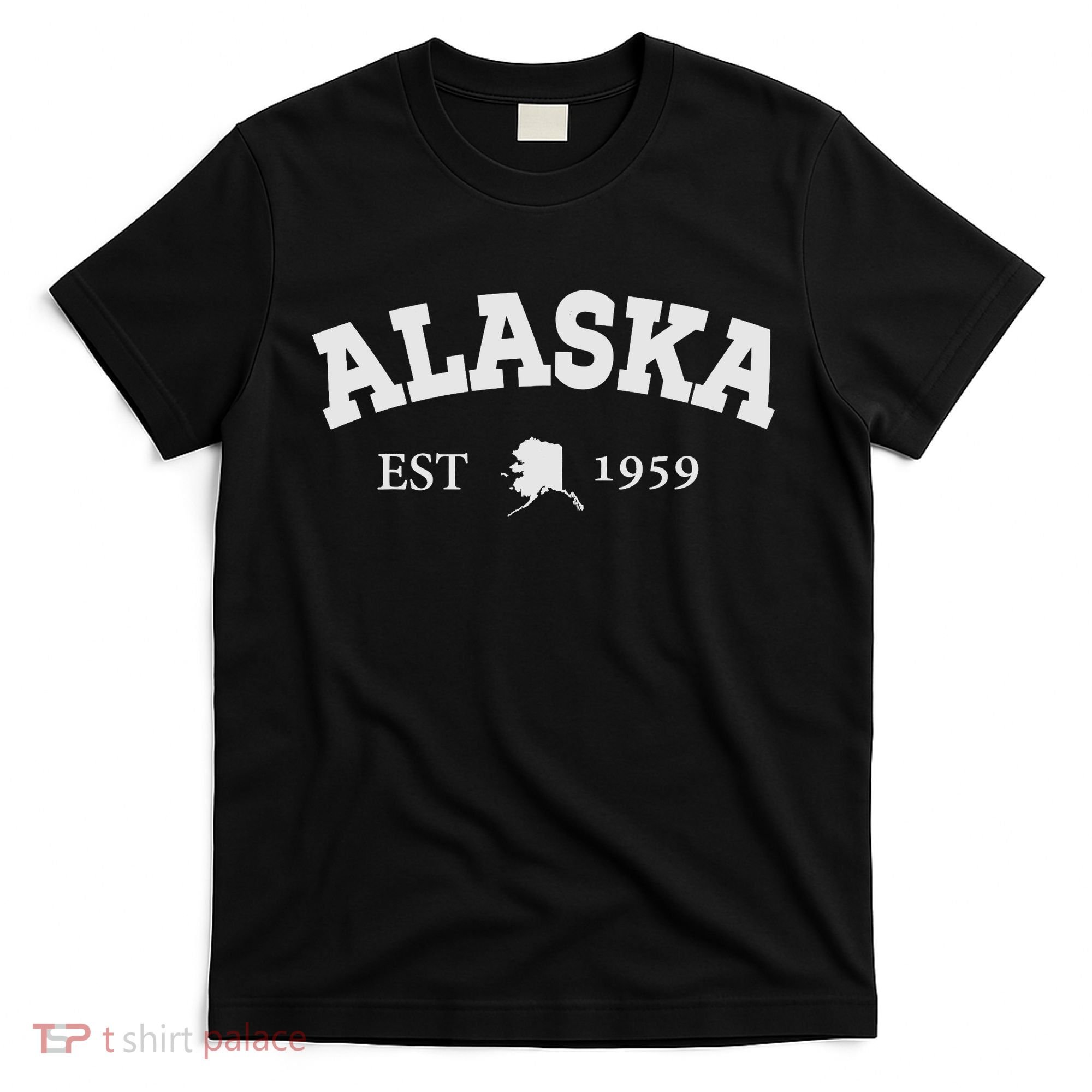 Awesome Alaska Shirt Alaska Est Map 1959 Sports T-Shirt