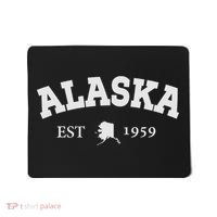 Awesome Alaska Shirt Alaska Est Map 1959 Sports Mousepad thumb 0