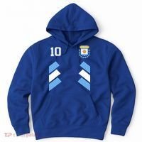 Awesome Argentina Soccer Argentinian Football Retro 10 Gift Hoodie thumb 0