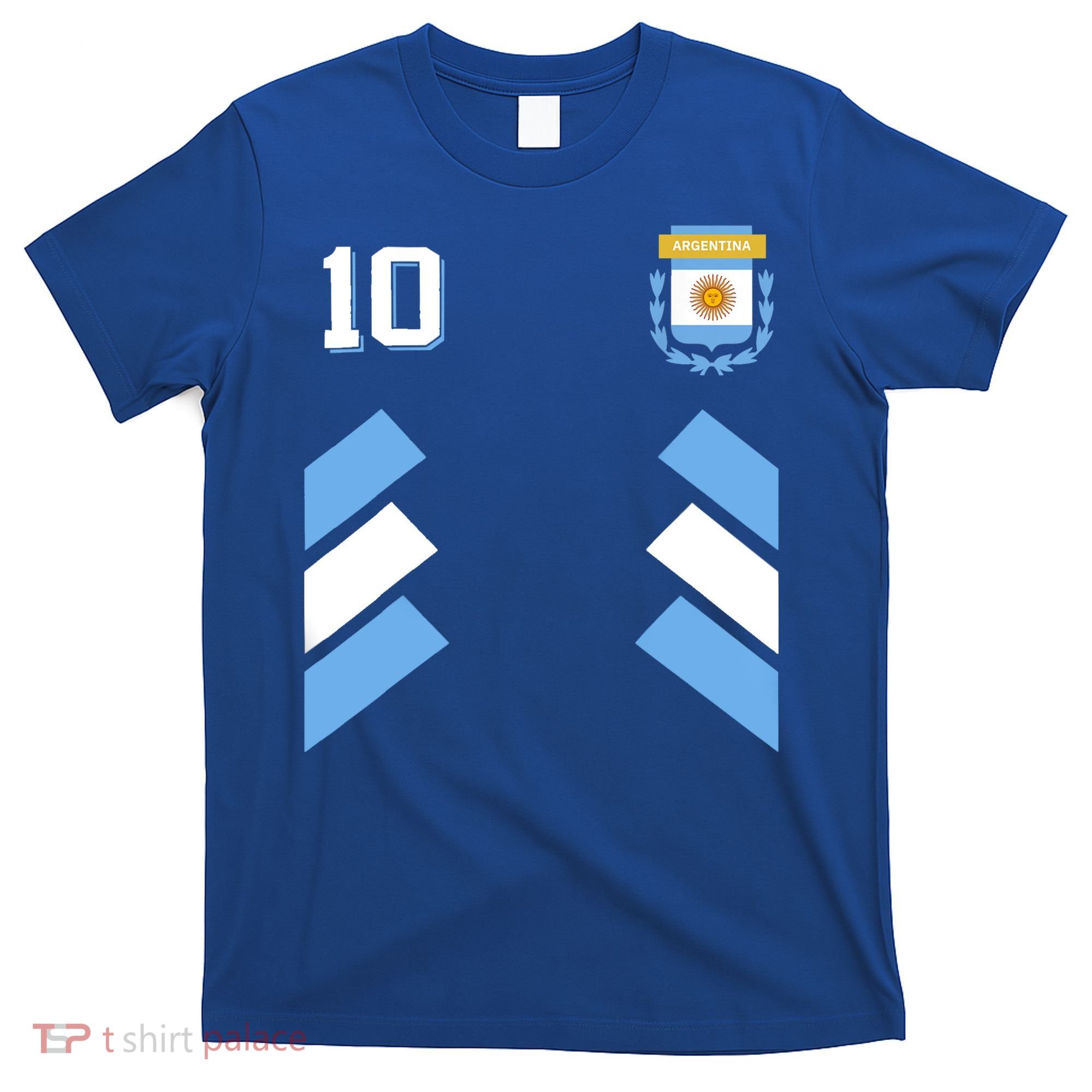 Awesome Argentina Soccer Argentinian Football Retro 10 Gift T-Shirt