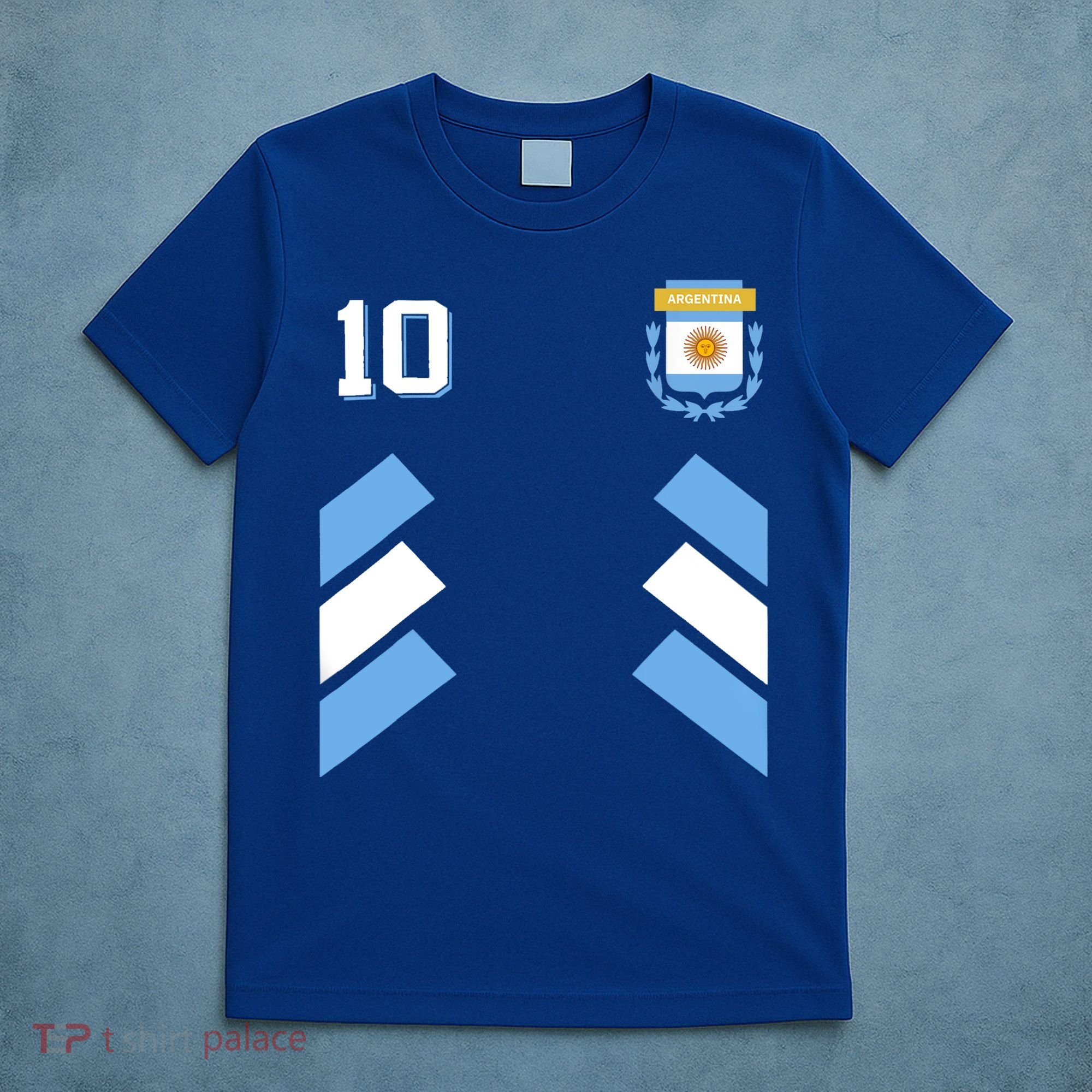 Awesome Argentina Soccer Argentinian Football Retro 10 Gift T-Shirt