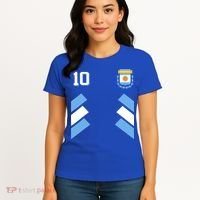 Awesome Argentina Soccer Argentinian Football Retro 10 Gift Women's T-Shirt thumb 4