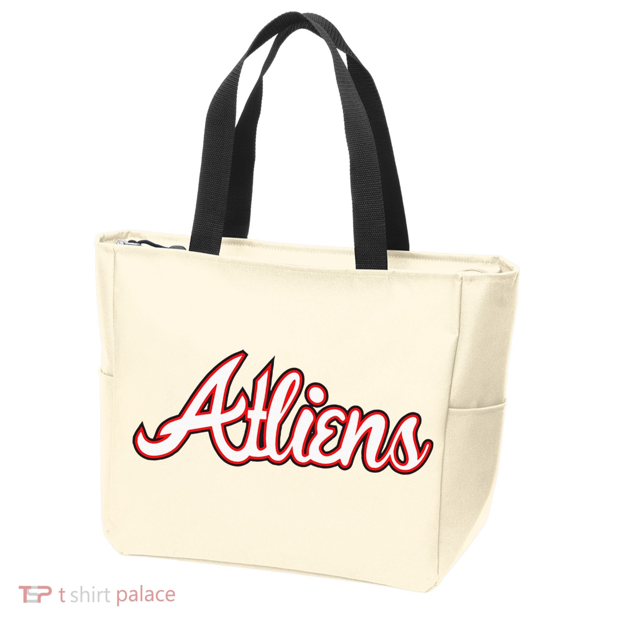Atliens Atlanta Script Tote Bag