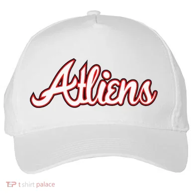 Atliens Atlanta Script Five-Panel Snapback Cap