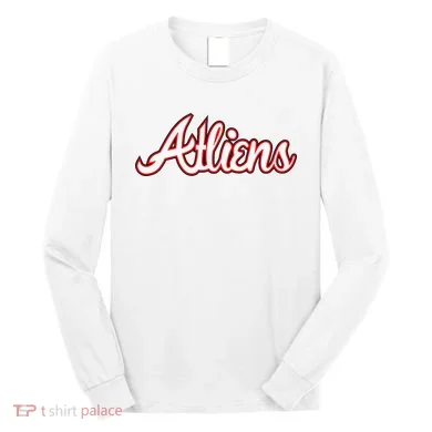 Atliens Atlanta Script Long Sleeve Shirt