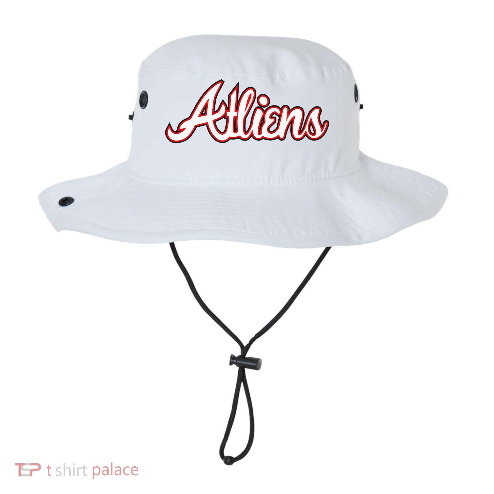 Atliens Atlanta Script Bucket Hat