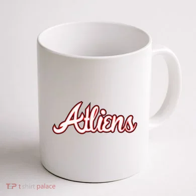 Atliens Atlanta Script Coffee Mug back