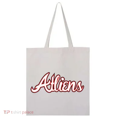 Atliens Atlanta Script Tote Bag