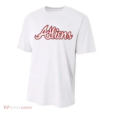 Atliens Atlanta Script Youth Performance Sprint T-Shirt