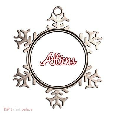Atliens Atlanta Script Ornament