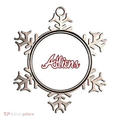 Atliens Atlanta Script Ornament