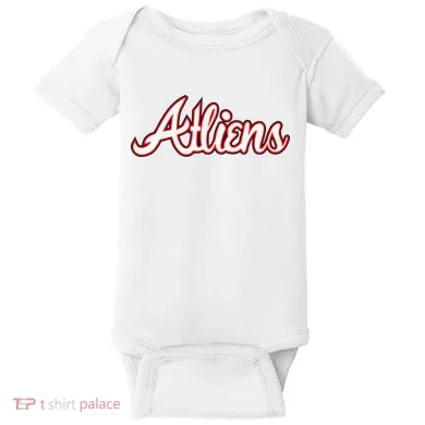 Atliens Atlanta Script Baby Bodysuit