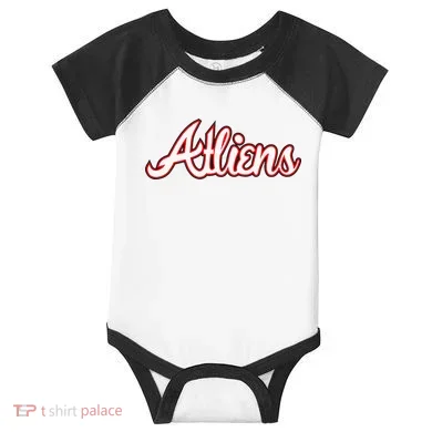 Atliens Atlanta Script Infant Baby Jersey Bodysuit