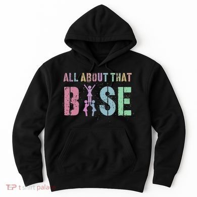 ALL ABOUT THAT BASE Purple Cheer Squad Hoodie