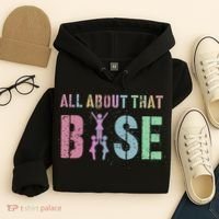 ALL ABOUT THAT BASE Purple Cheer Squad Hoodie thumb 4