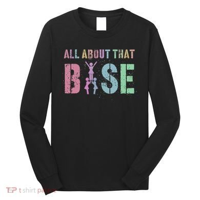ALL ABOUT THAT BASE Purple Cheer Squad Long Sleeve Shirt