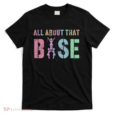 ALL ABOUT THAT BASE Purple Cheer Squad T-Shirt