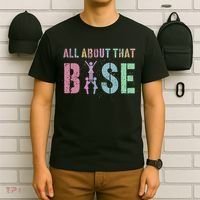ALL ABOUT THAT BASE Purple Cheer Squad T-Shirt thumb 6