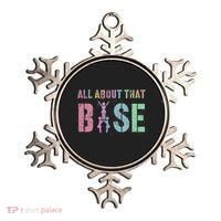 ALL ABOUT THAT BASE Purple Cheer Squad Ornament thumb 0