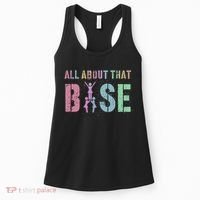 ALL ABOUT THAT BASE Purple Cheer Squad Women's Tank Top thumb 0