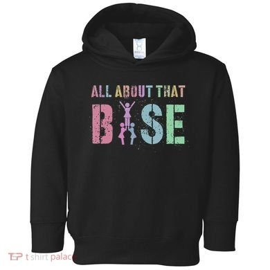 ALL ABOUT THAT BASE Purple Cheer Squad Toddler Hoodie