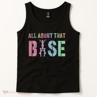 ALL ABOUT THAT BASE Purple Cheer Squad Tank Top thumb 2
