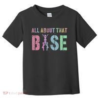 ALL ABOUT THAT BASE Purple Cheer Squad Toddler T-Shirt thumb 0