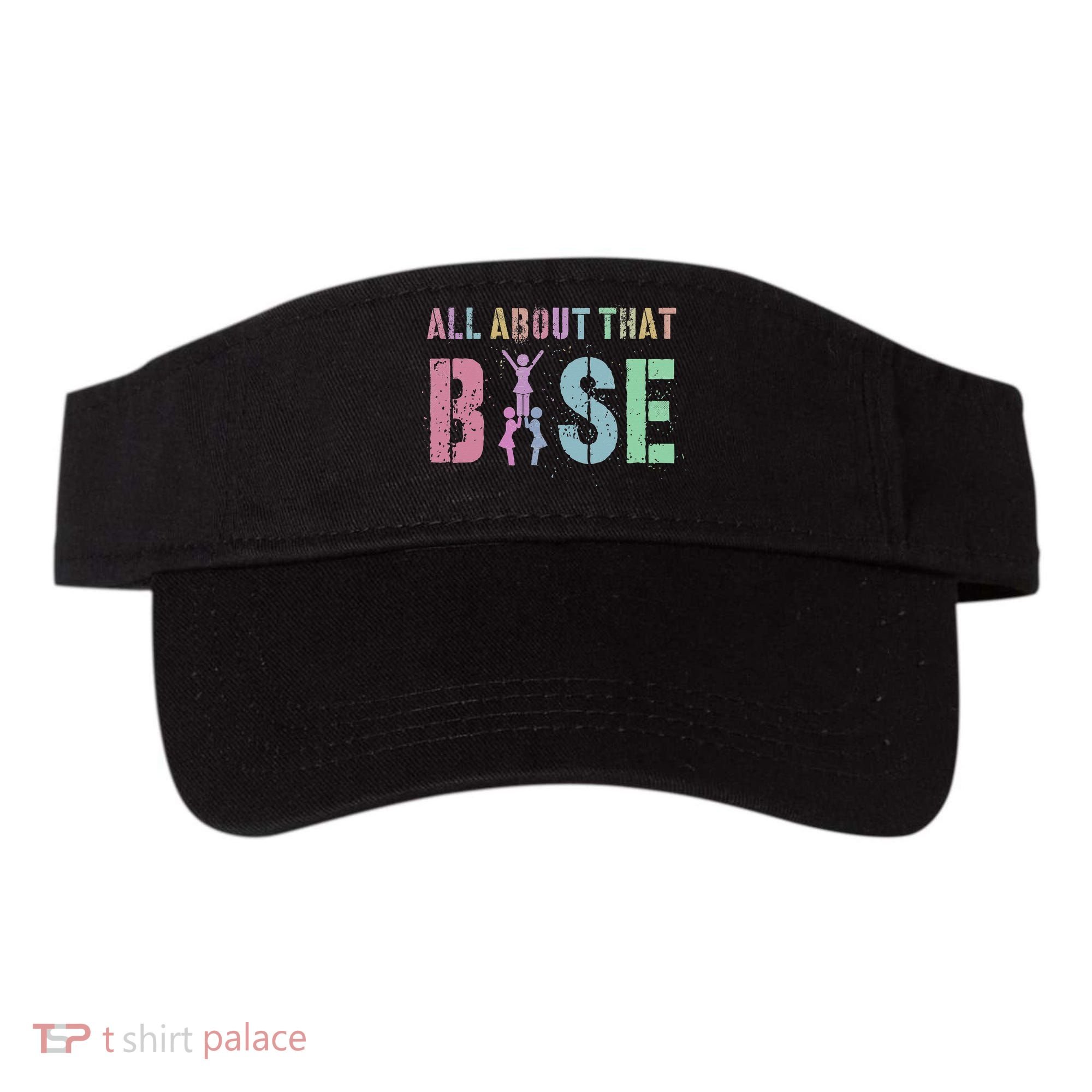 ALL ABOUT THAT BASE Purple Cheer Squad Visor