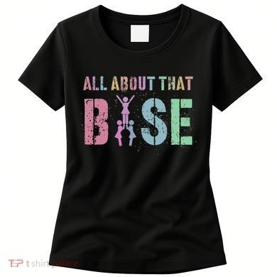 ALL ABOUT THAT BASE Purple Cheer Squad Women's T-Shirt