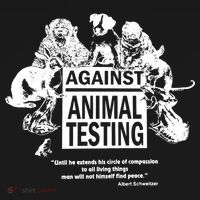 Against Animal Testing Farm Pet Liberation Right Vegan Retro Cool Gift Doggie Tank thumb 4