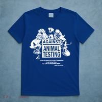 Against Animal Testing Farm Pet Liberation Right Vegan Retro Cool Gift T-Shirt thumb 5