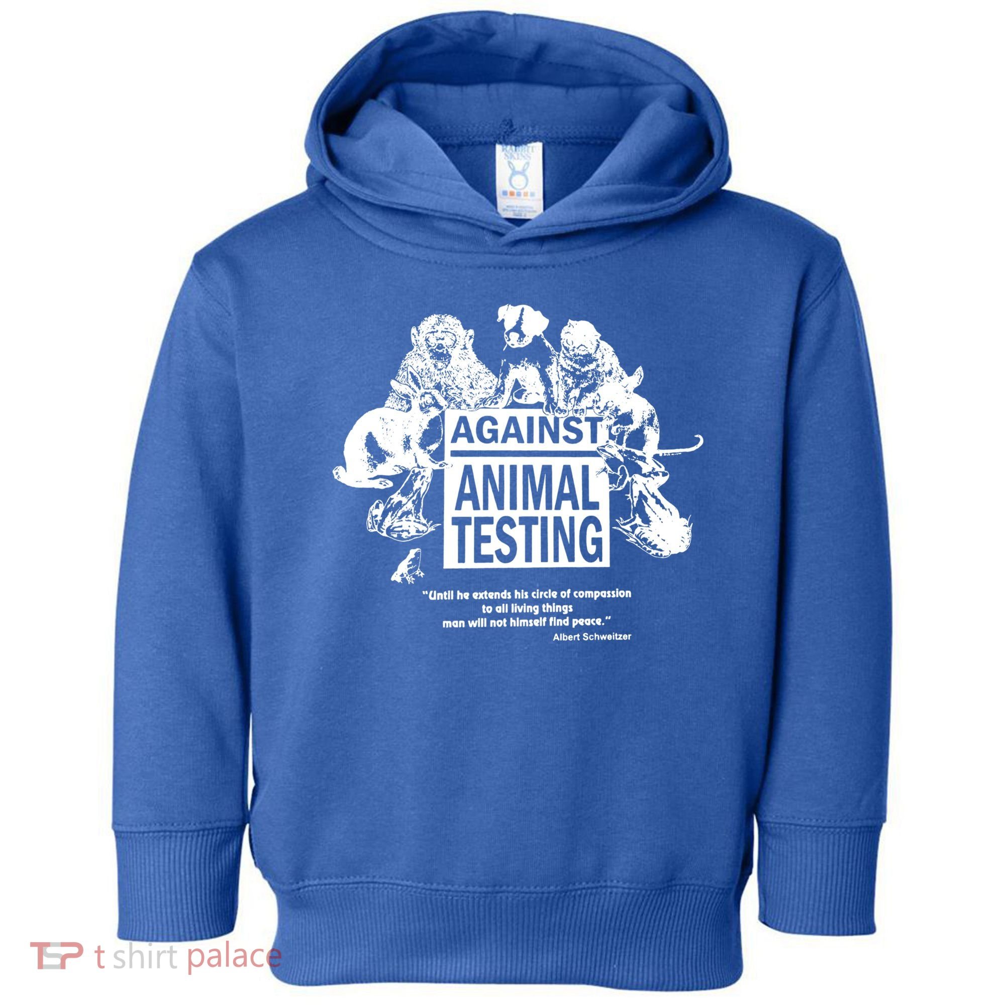 Against Animal Testing Farm Pet Liberation Right Vegan Retro Cool Gift Toddler Hoodie
