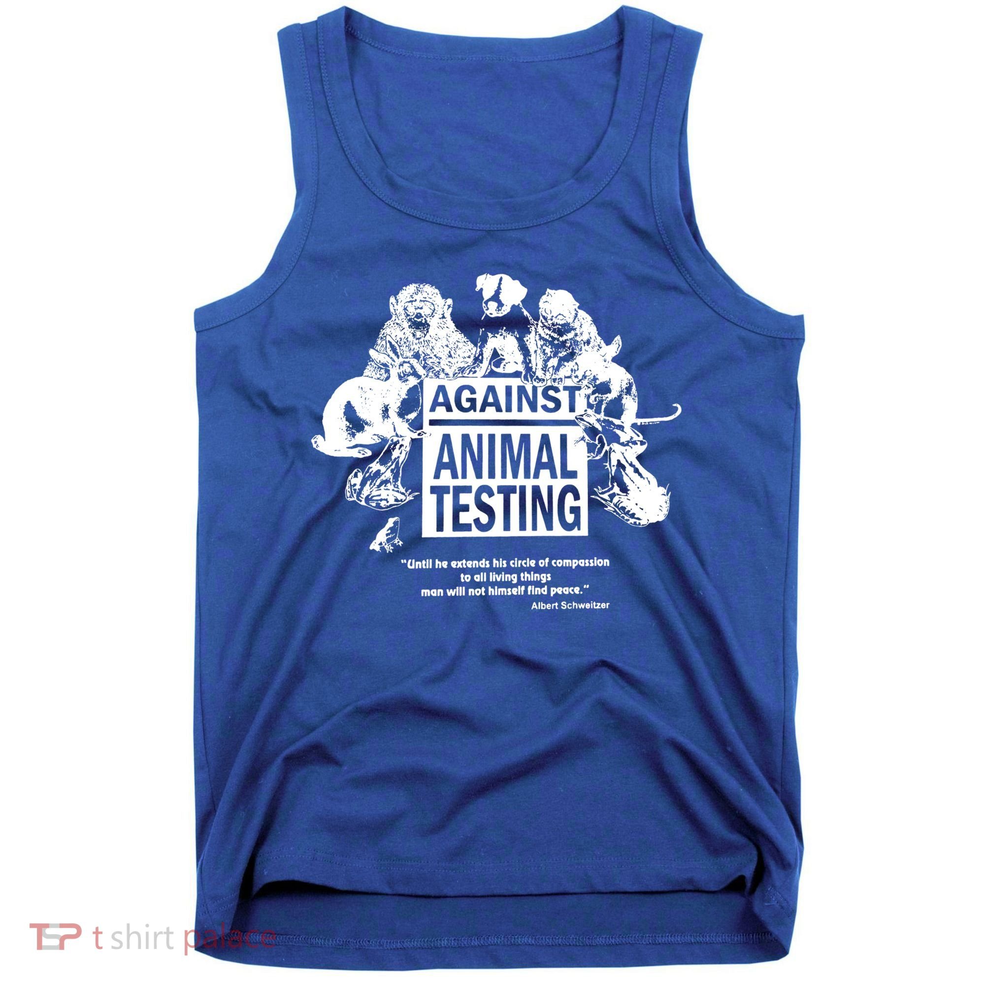 Against Animal Testing Farm Pet Liberation Right Vegan Retro Cool Gift Tank Top