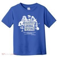Against Animal Testing Farm Pet Liberation Right Vegan Retro Cool Gift Toddler T-Shirt thumb 0