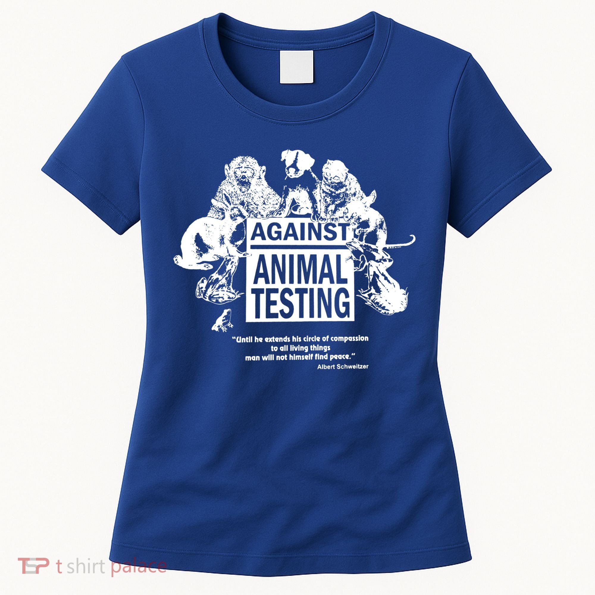 Against Animal Testing Farm Pet Liberation Right Vegan Retro Cool Gift Women's T-Shirt