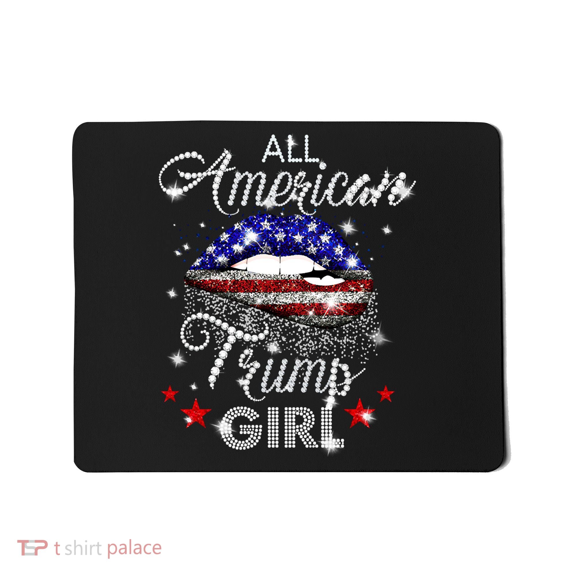 All American Trump Girl Mousepad