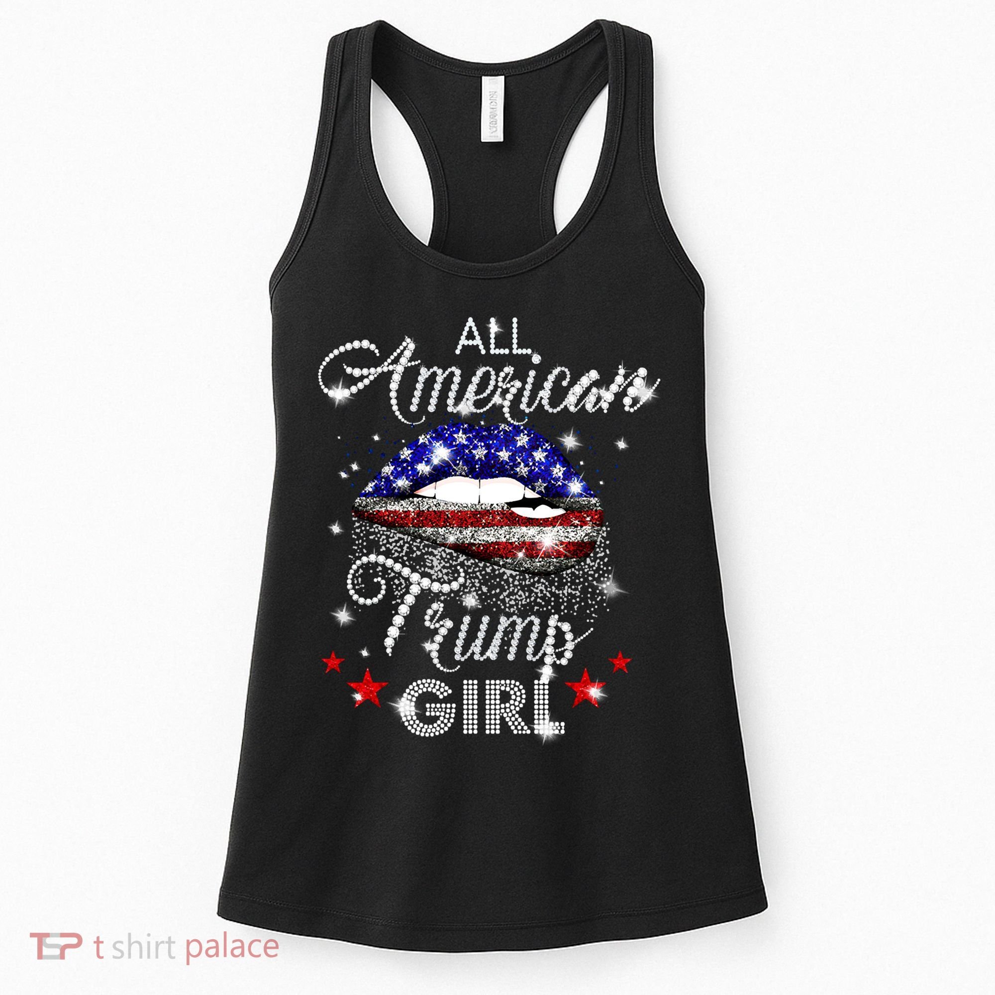 All American Trump Girl Women's Tank Top