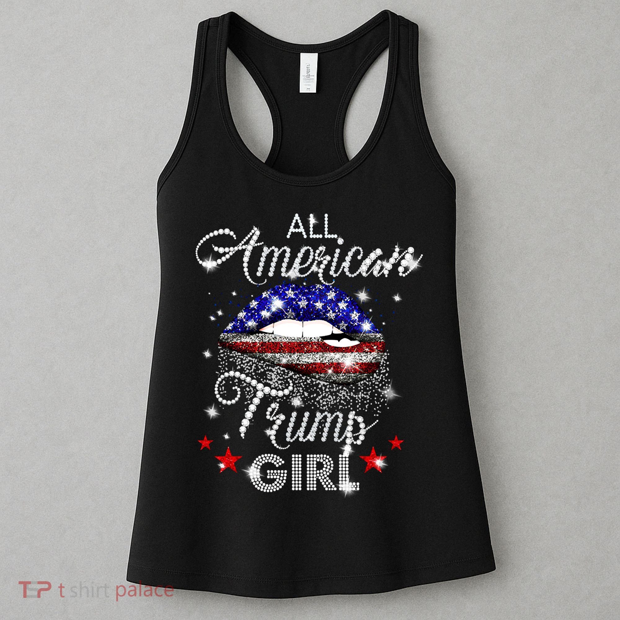 All American Trump Girl Women's Tank Top