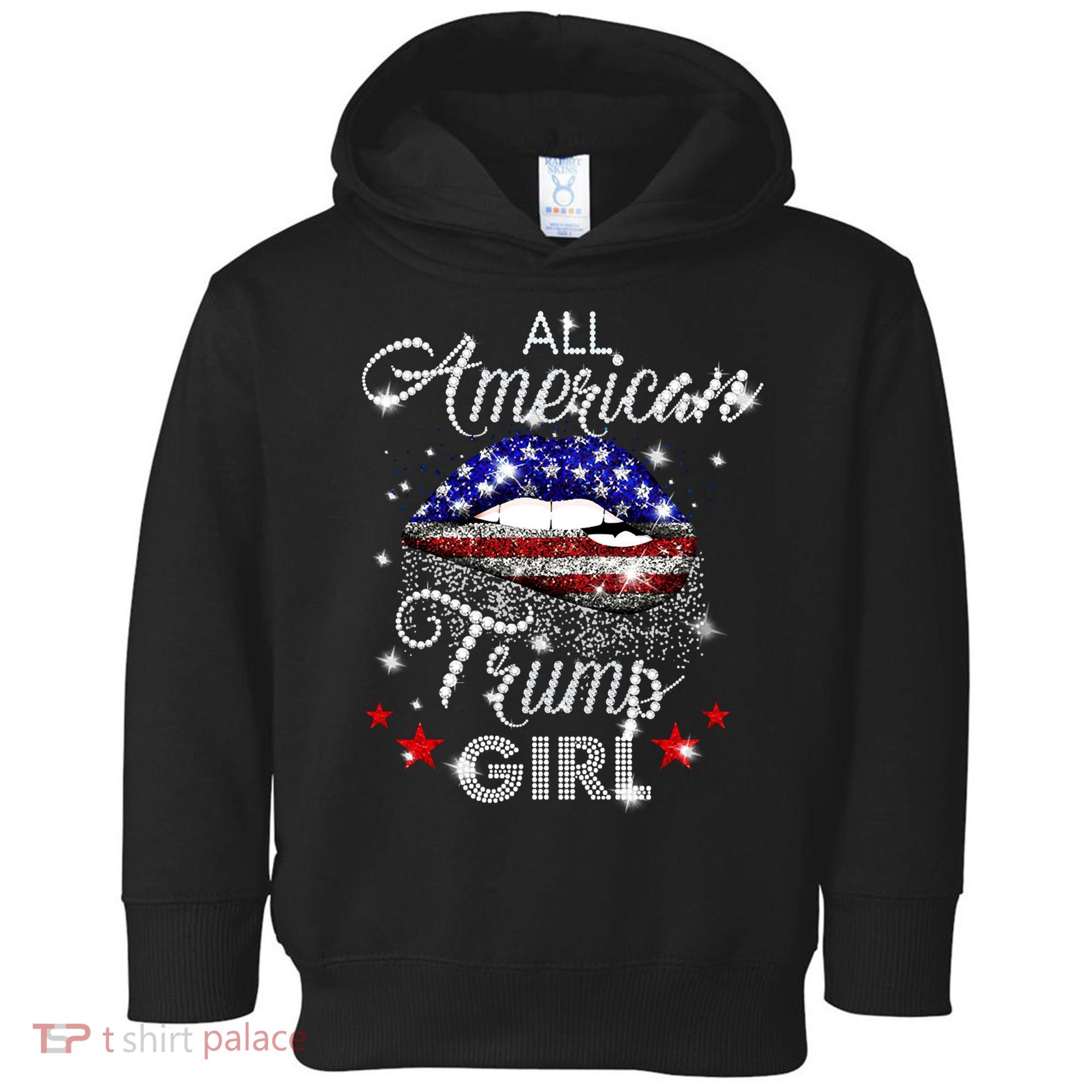 All American Trump Girl Toddler Hoodie
