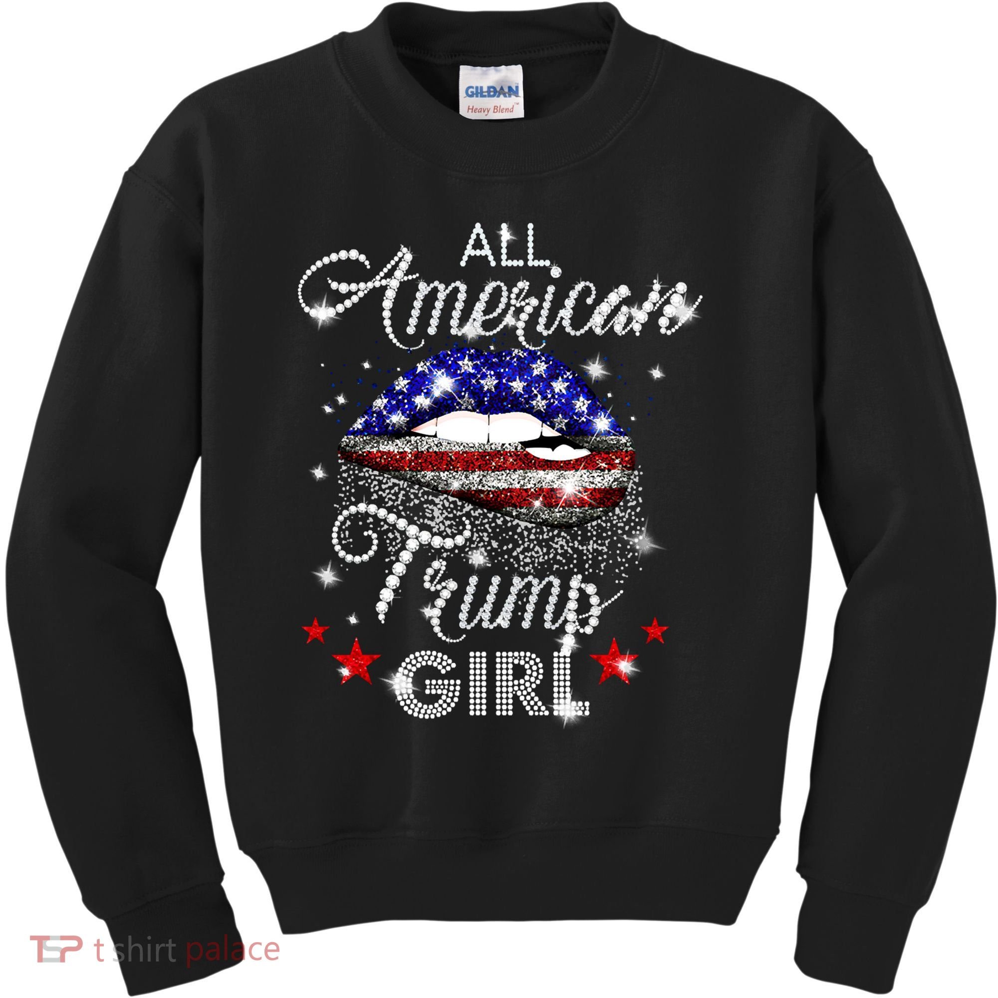All American Trump Girl Kids Sweatshirt
