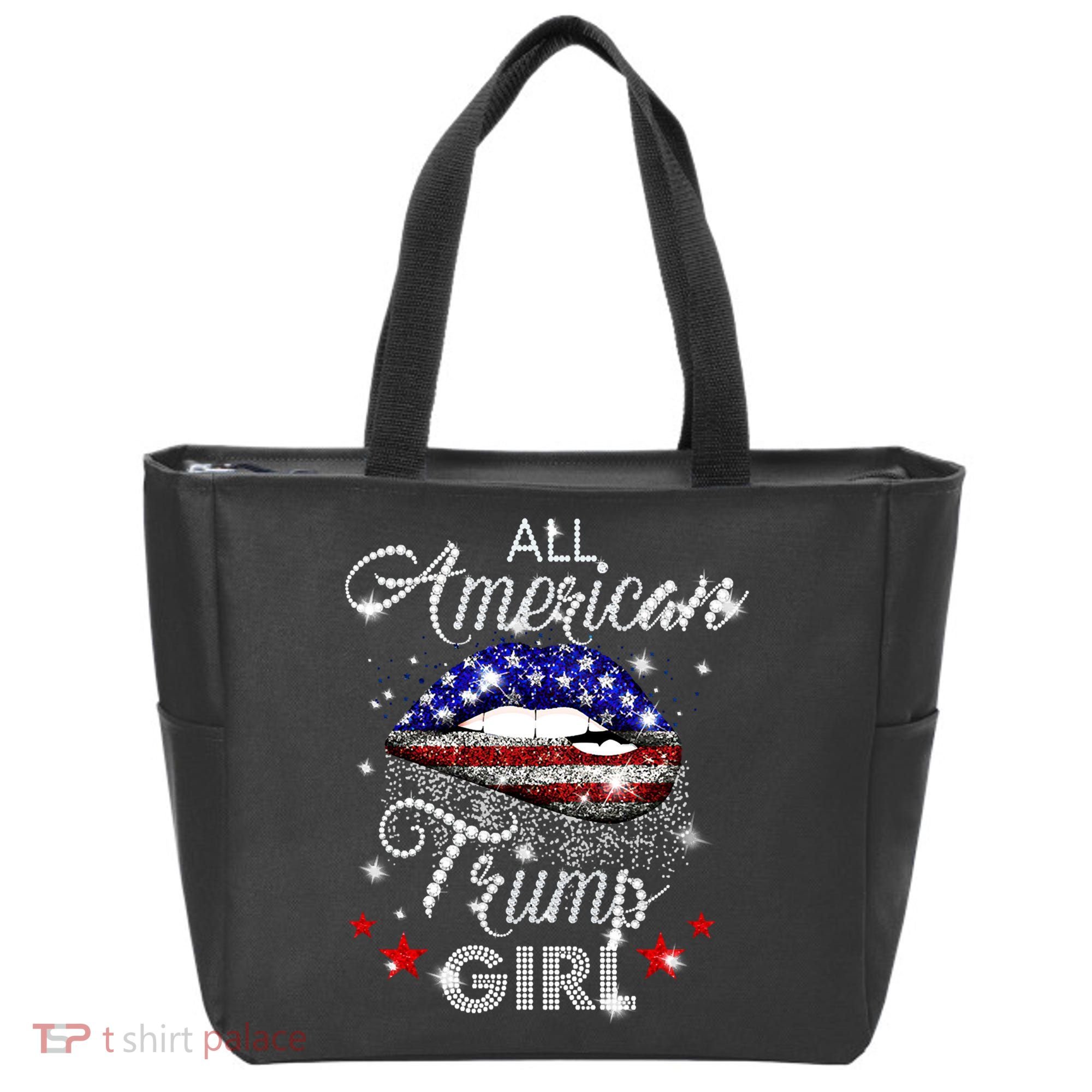 All American Trump Girl Tote Bag
