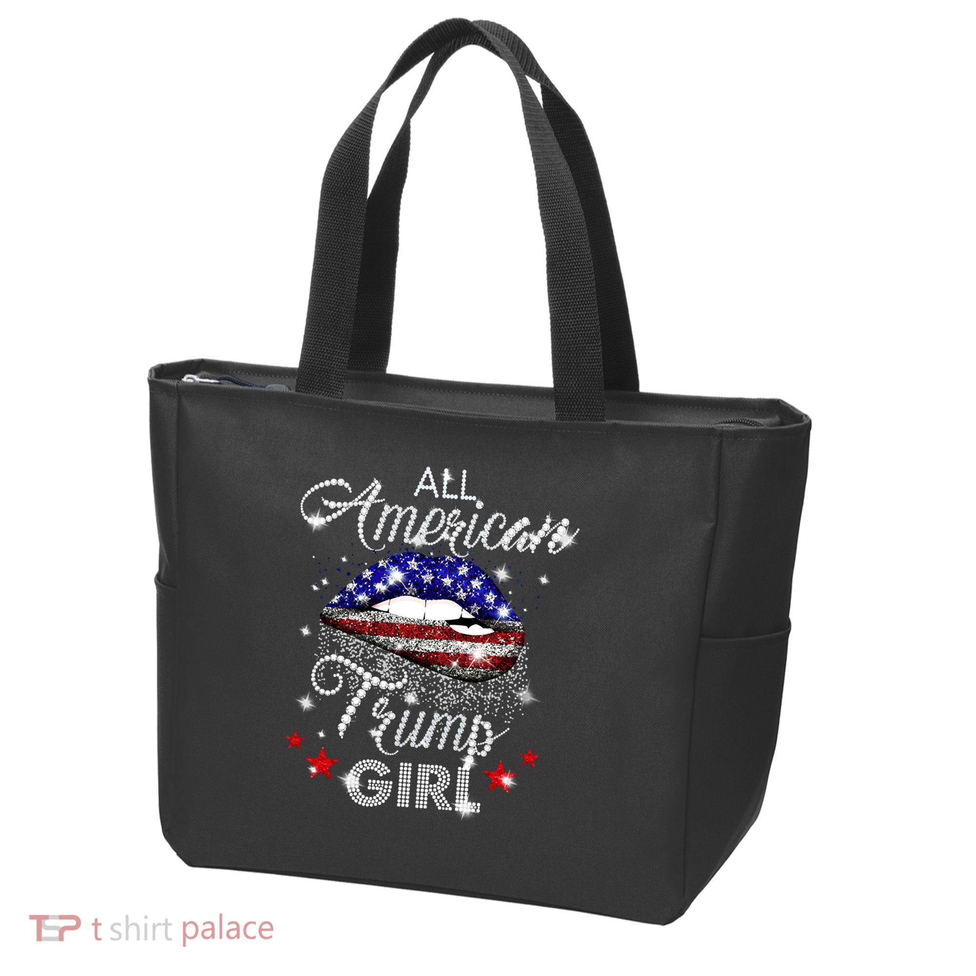 All American Trump Girl Tote Bag