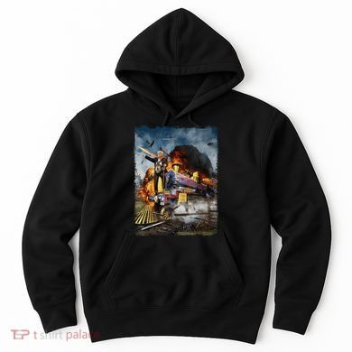 All Aboard The Trump Train Graphic Art Hoodie