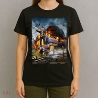 All Aboard The Trump Train Graphic Art T-Shirt thumb 4